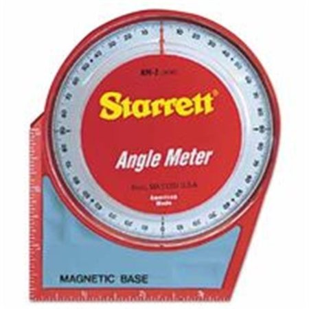 Starrett L.S. Starrett 681-36080 Am-2 Angle Meter; 5 in. X5 in. Magnetic Base And Back 681-36080